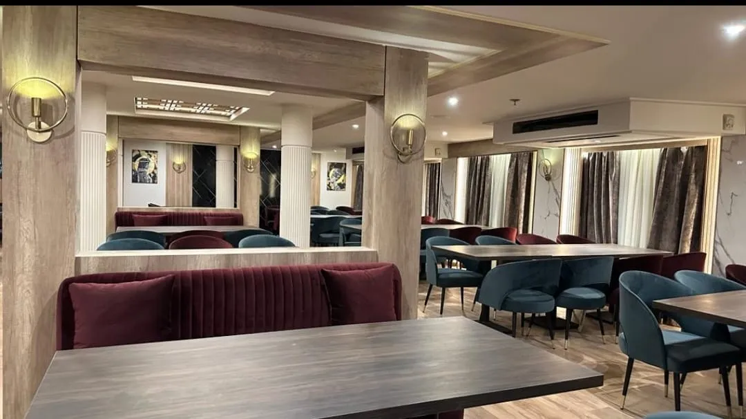 Restaurant aboard the Royal Beau Rivage Nile cruise